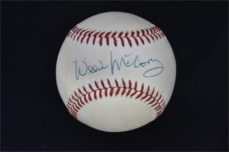 Willie McCovey baseball-picture added Monday