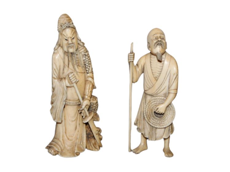 Asian Ancestral Figures, 2-Pc
