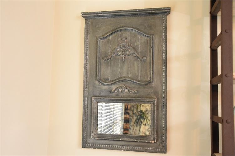 Painted Vintage Style Wall Mirror