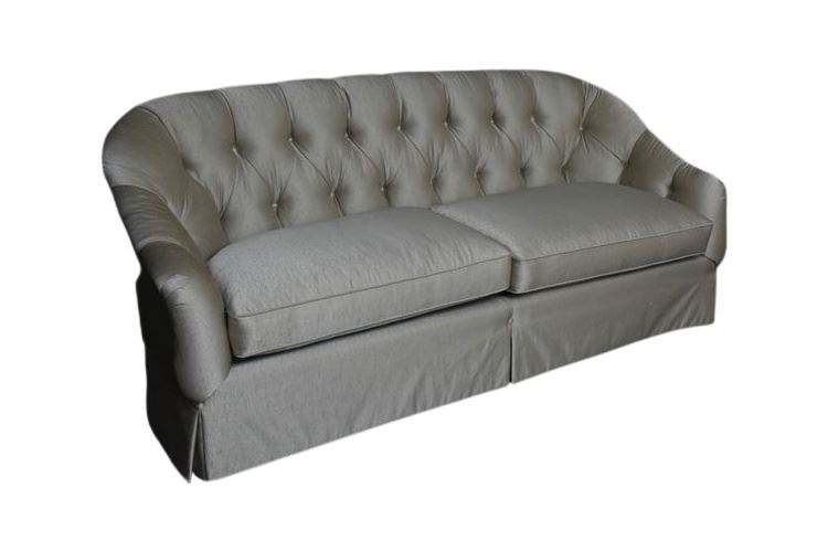 ETHAN ALLEN Tufted Sofa (1 of 2)