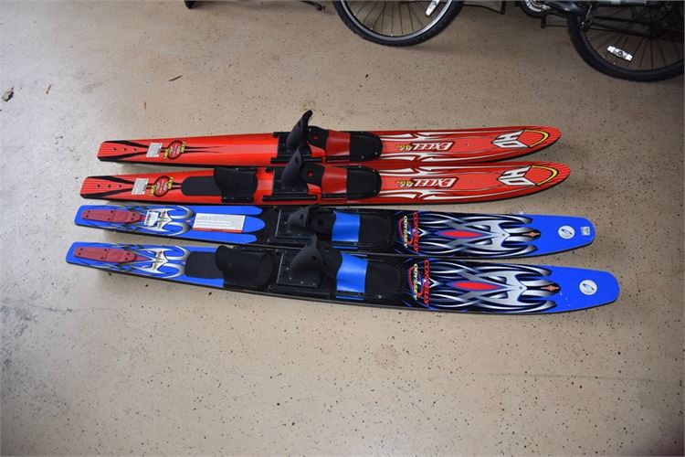 Two (2) Pairs Of Water Skis
