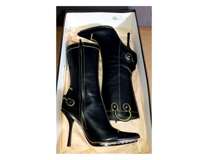 Tronchetto Italian Leather Boots (Limited Edition)