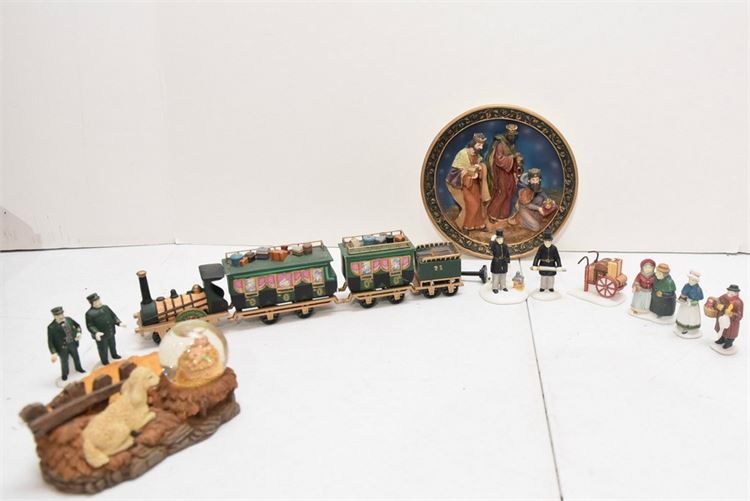 Group Decorative Objects By  DEPARTMENT 56 and Others