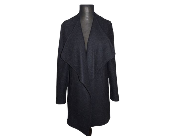 Leo & Sage Light Wool Blend Dress Overcoat