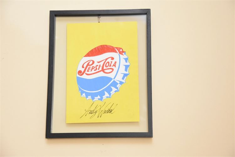 Andy Warhol (1928-1987). Pepsi. (see description)