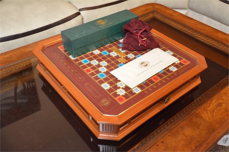 Franklin Mint Scrabble Gameboard