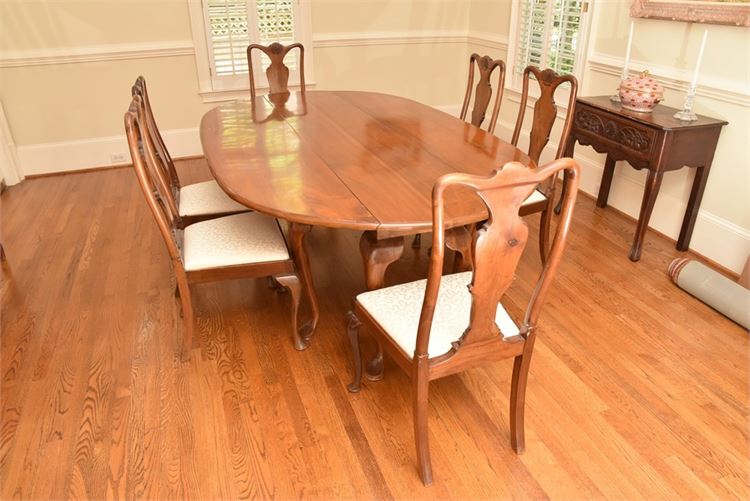Dining Table with Six (6) Chairs