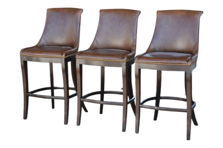 HANCOCK & MOORE leather  Purchased at Mathews Furniture  Retailed for $1800 each
