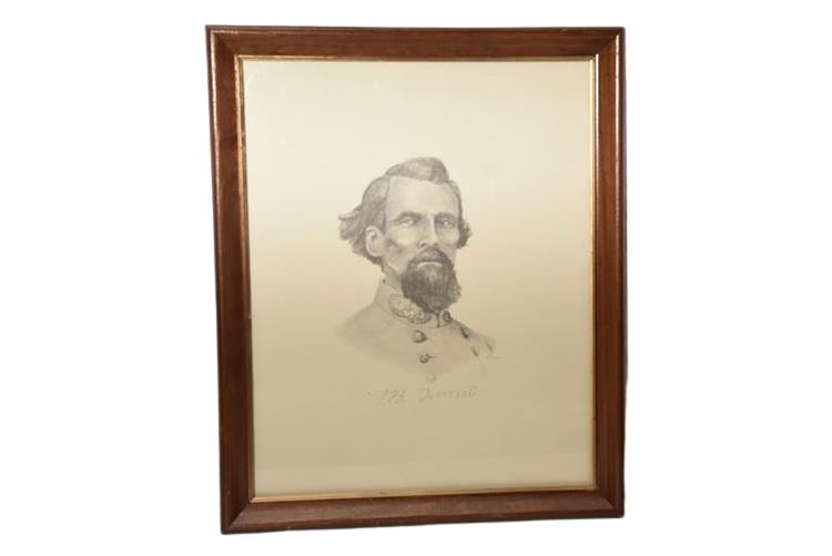 Nathan Bedford Forest by G. Andrews Print