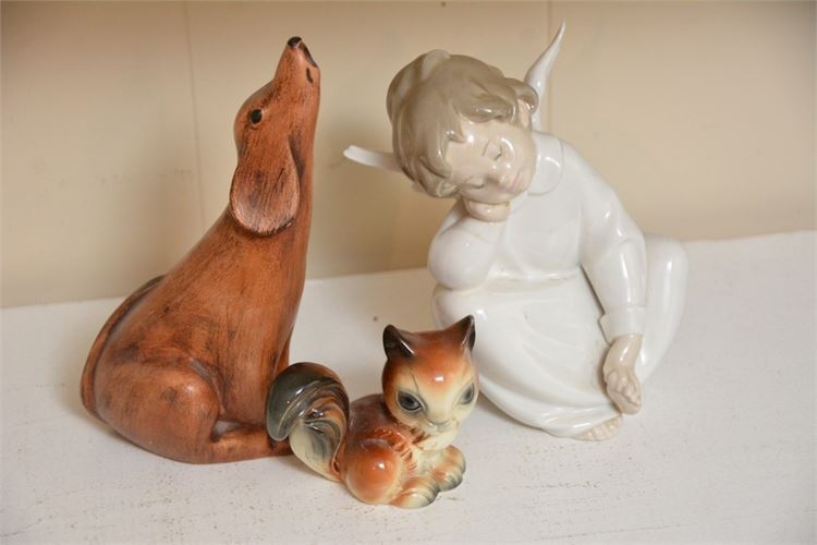 Three (3) Decorative Figurines
