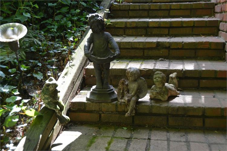 Four (4) Garden Sculptures