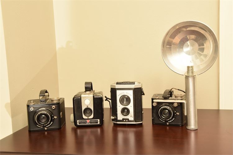 Four (4) Vintage Cameras