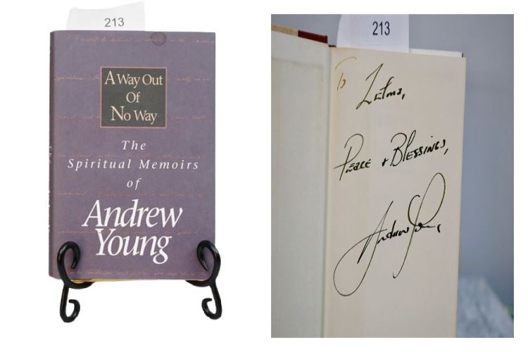 1st Edition Book Autographed By Andrew Young