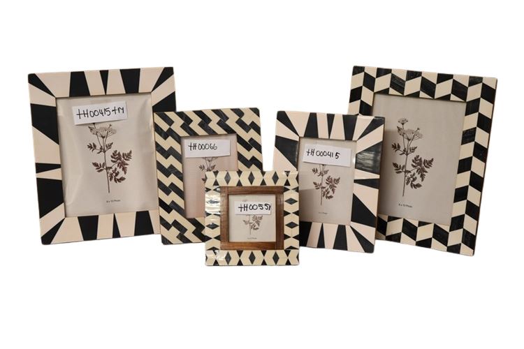Group Black and White Picture Frames