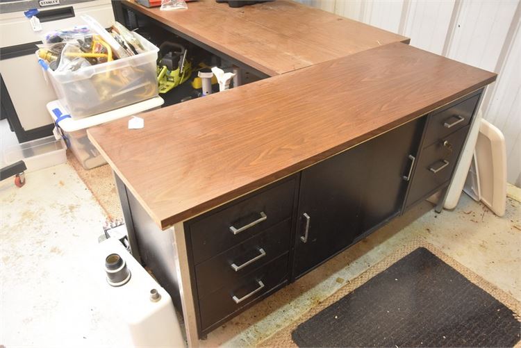 Wood Top Desk / Work Table