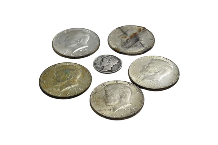 Group Various Coins