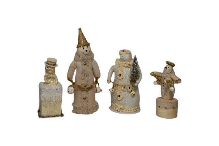 Collection Of Snowman Figures