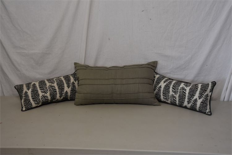 Three (3) Decorative Pillows