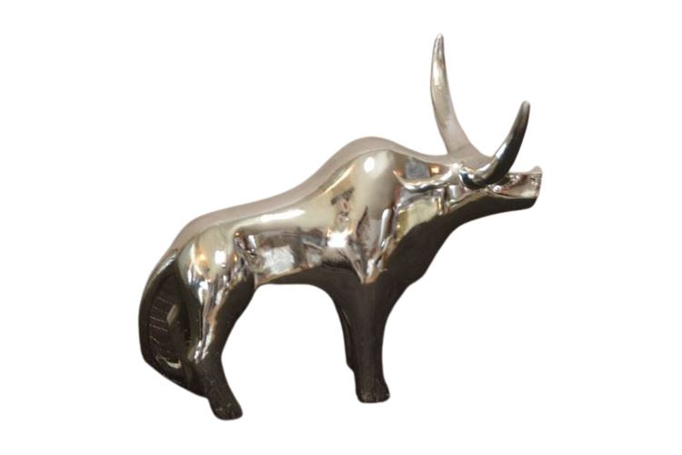 Modern Bull Sculpture