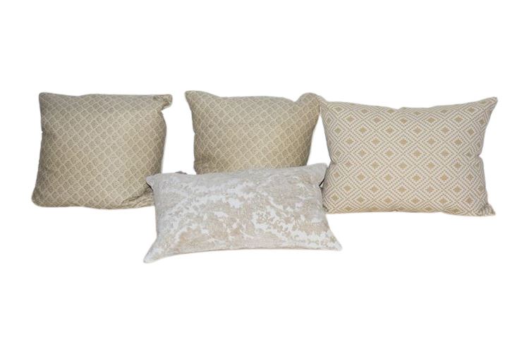 Four (4) Decorative Pillows