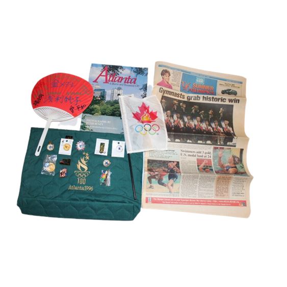 1996 Atlanta Centennial Olympic Games Memorabilia, 16 Pc