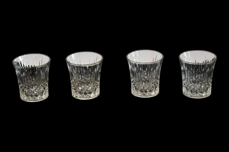 Four (4)  Double Old Fashioned Glasses