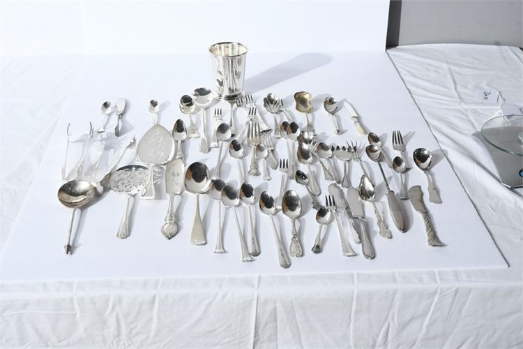 Group Silverplated Flatware