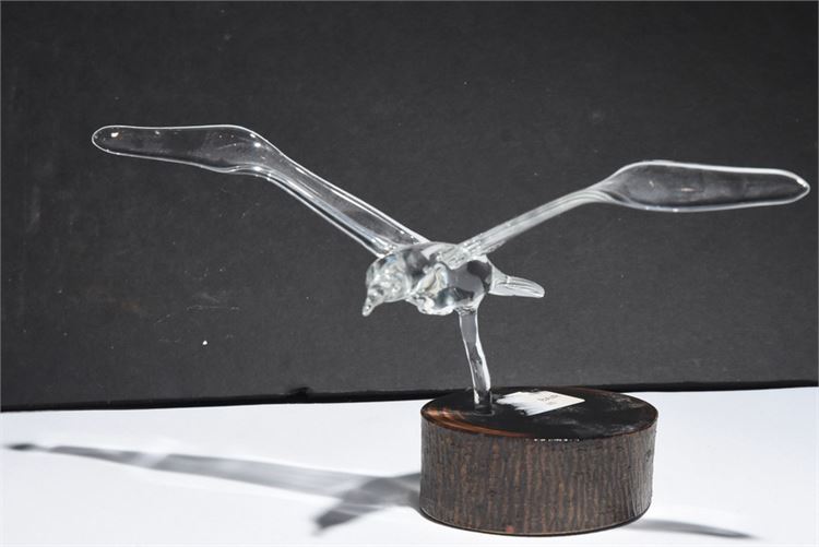 Frabel Art Glass Bird In Flight