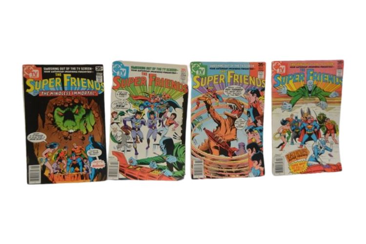 The Super Friends Comic Book, DC Comics #7 #9 #8 #13