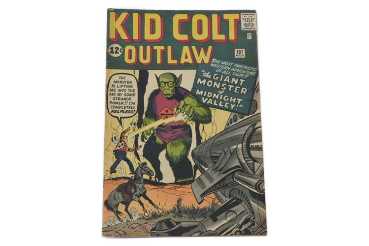 Kid Colt Outlaw  #107 (1962)