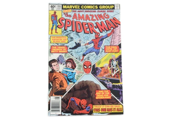 Amazing Spider-Man #195 (1979) The Black Cat 2nd Appearance Marvel Comics