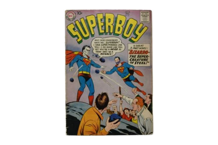 Superboy #68 First Appearance of Bizarro