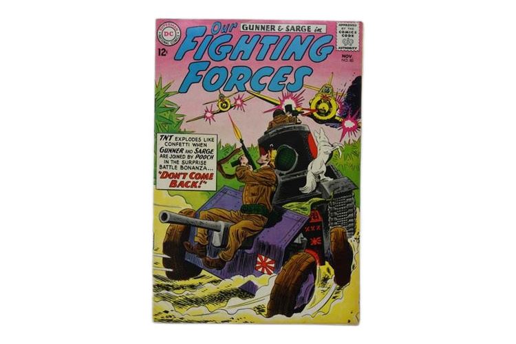Our Fighting Forces #80 War comic DC 1963
