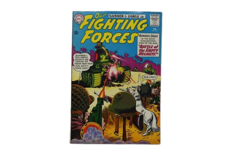 Our Fighting Forces Issue # 82 Battle of The Empty Helmets