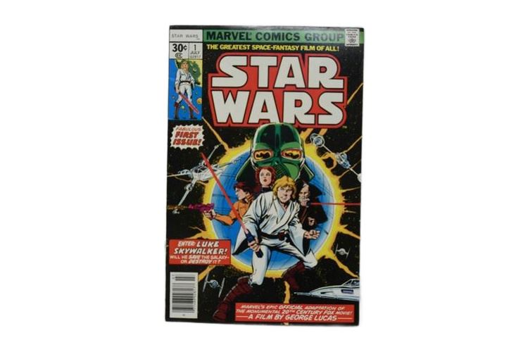 Star Wars #1 Newsstand 1ST LUKE SKYWALKER 1ST DARTH VADER 1ST HAN COVER