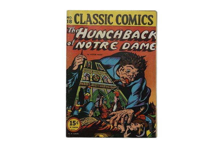 Classic Comics #18 Hunchback of Notre Dame