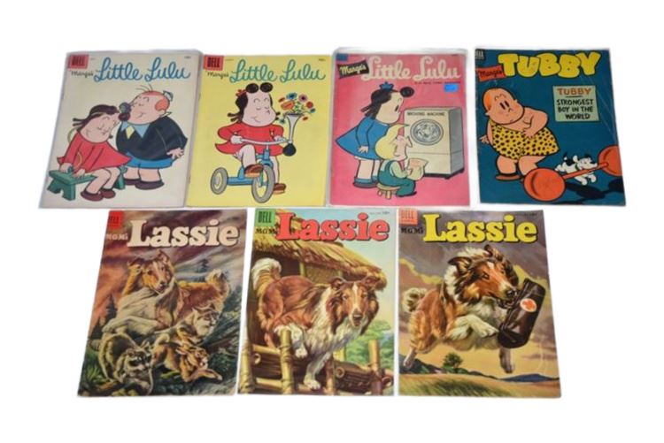 Little Lulu Tubby and Lassie Comic Books