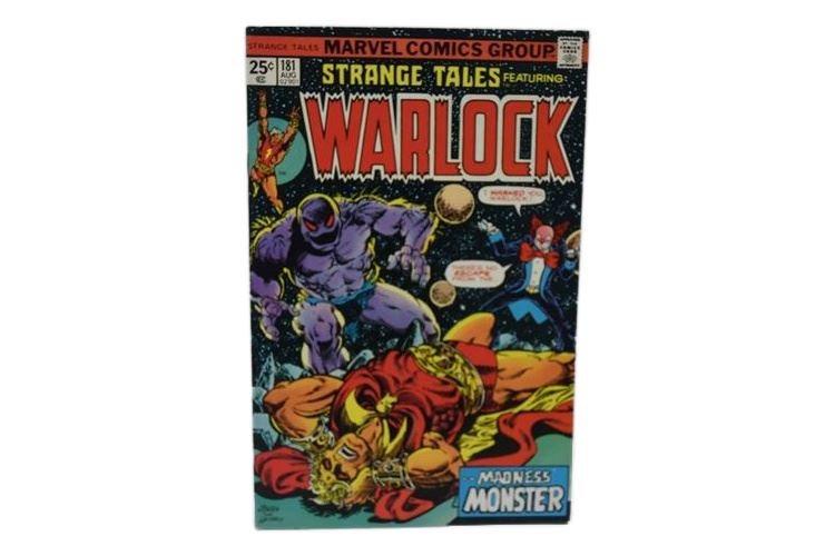 STRANGE TALES FEATURING WARLOCK #181. 1975, MARVEL. 2ND GAMORA!