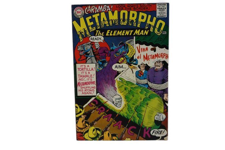 METAMORPHO #4 THE ELEMENT MAN (DC 1966)