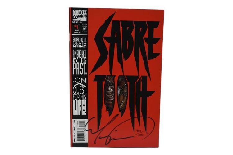SABERTOOTH #1 Signed With COA