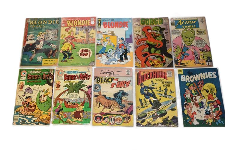 Group Vintage Comic Books (Various Main Characters)