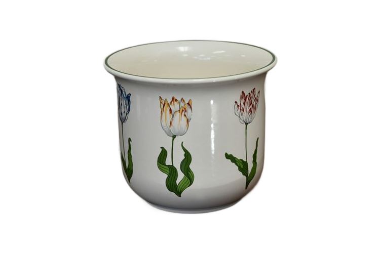 Vintage Tiffany & Co. Ceramic Tulips Cachepot