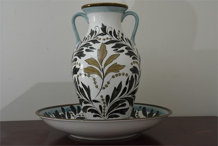 Decorative Vase and Bowl
