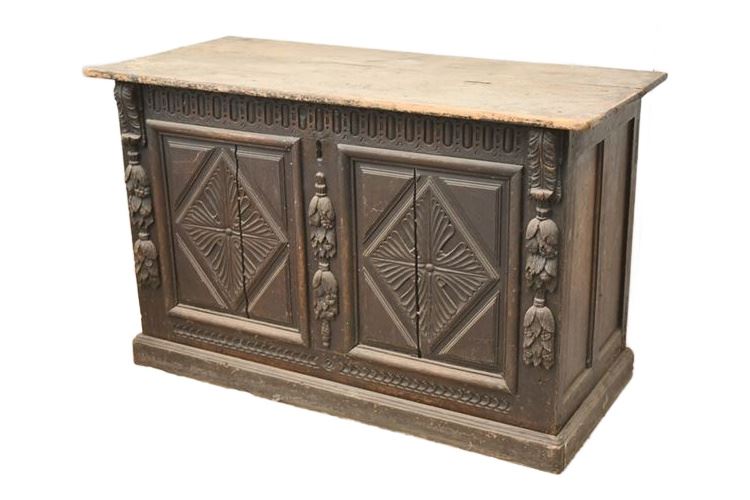Carved and Painted Bar / Counter