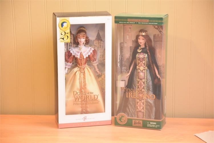 Two (2) Barbie Doll In Original Packaging