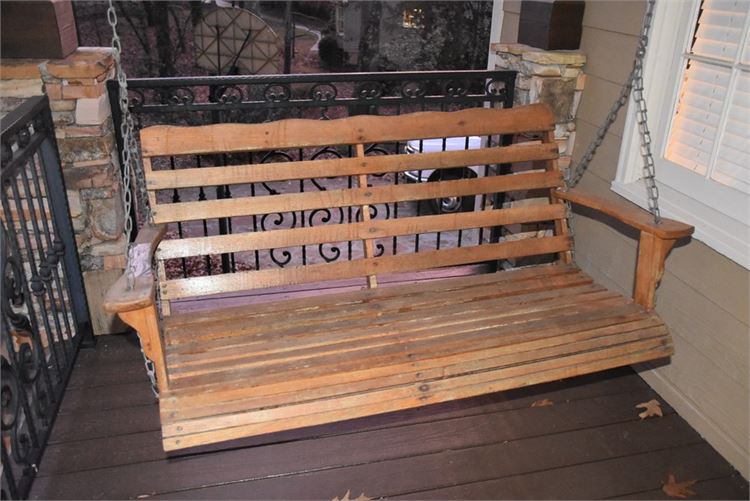 Porch Swing (Buyer Responsible For Removal)