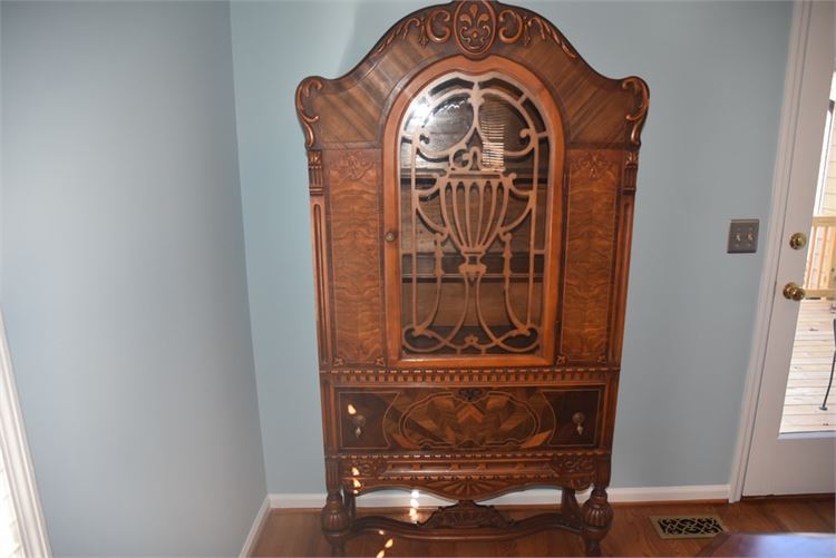 Antique Jacobean Style Cabinet