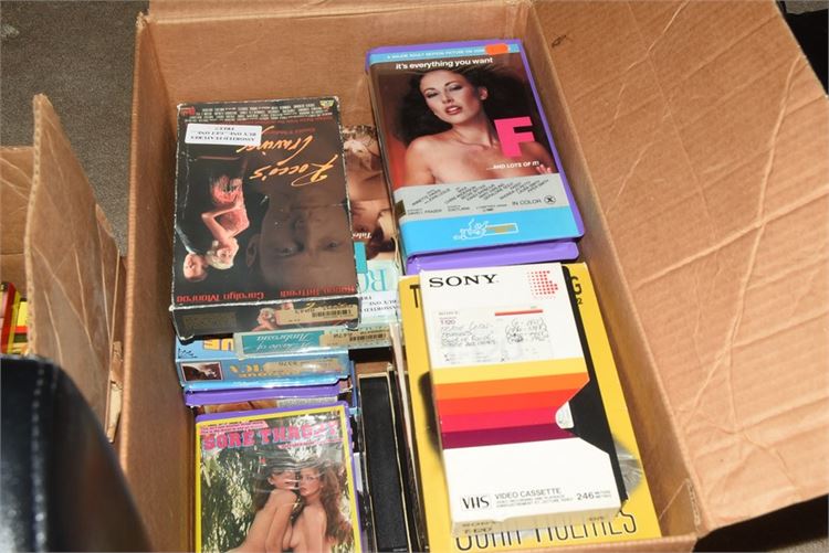 Group X Rated VHS Tapes