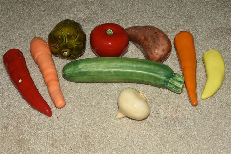 Group Ceramic Vegetables