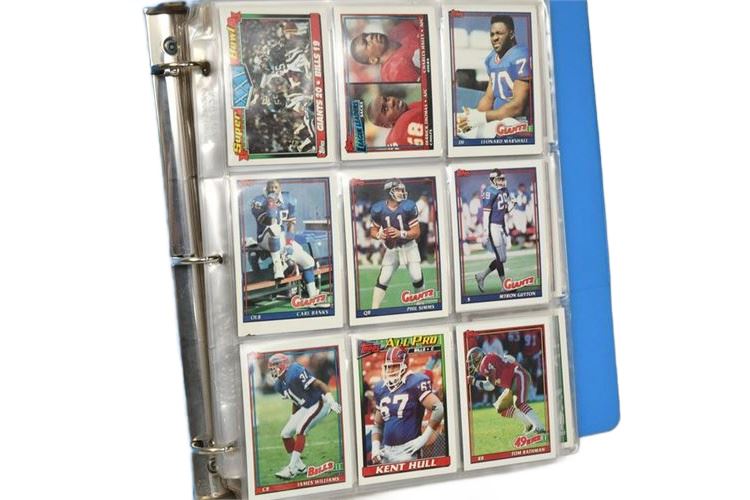 Collection Of NFL Cards